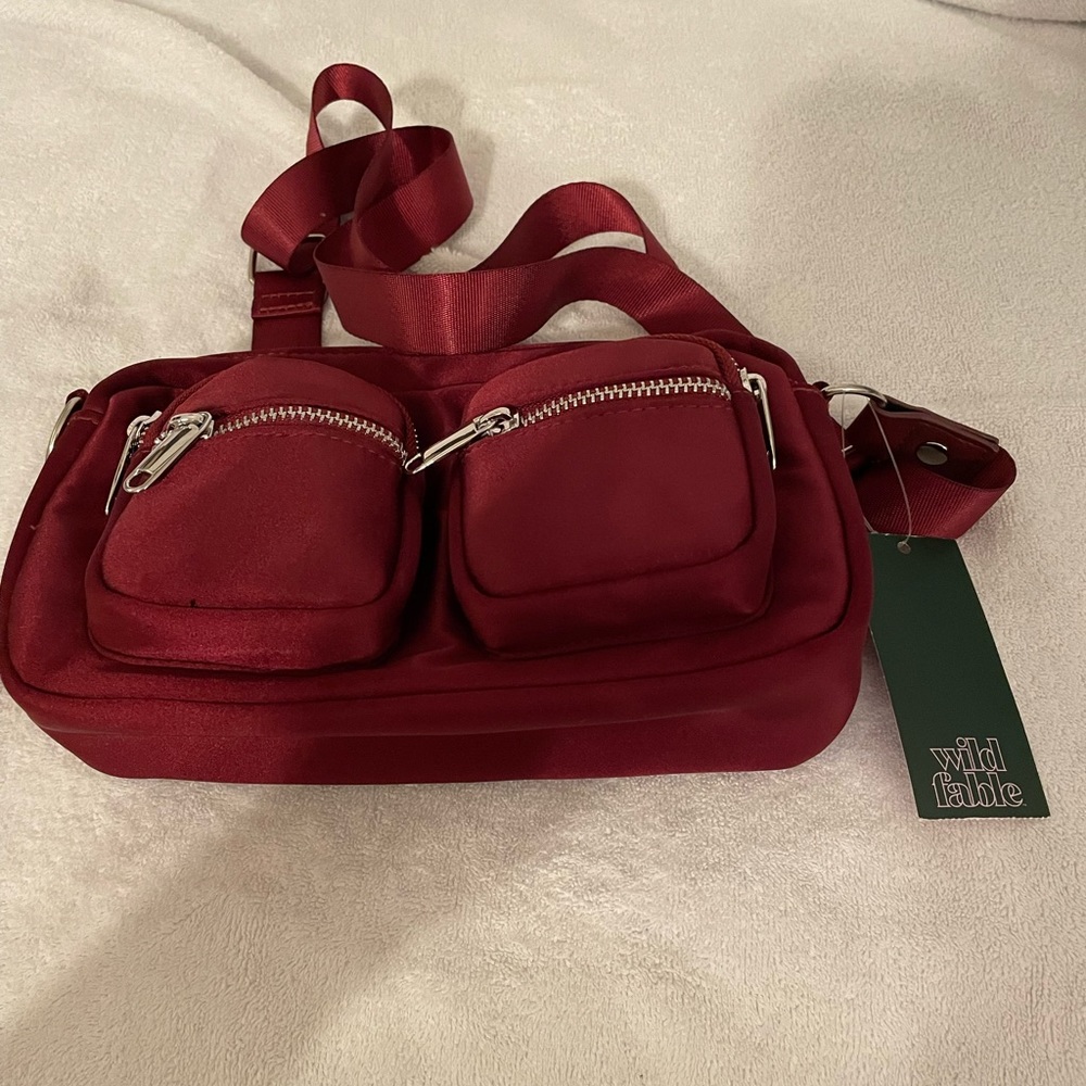 Cute Wild Fable Red purse with multiple pockets